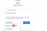 Chrome ile mobil nomre tesdiqsiz qeydiyyat boşluğu.