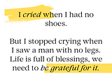 The Culture of “Gratitude”