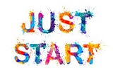 #juststart your goals |Amal Academy