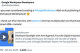 Google Developer Spotlight