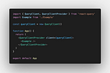 Mencoba fetching data API menggunakan React Query.