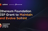 Protofire received Ethereum Foundation ESP Grant to maintain and evolve Solhint (Q2 2025 — Q1 2026)