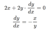 Implicit differentiation in a nutshell