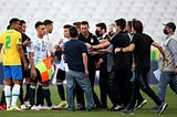 Chaos and Violence Erupt in Brazil-Argentina World Cup Qualifier
