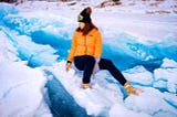 The world's deepest frozen lake has become the passage to a wondrous winter fairyland