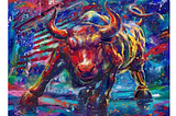 Invest in Artistry: Blend Cota’s “Bull of Wall Street” Masterpiece Available on Bazaars.app