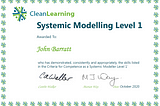 Becoming a Level 1 Systemic Modeller