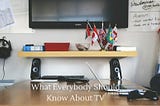 What Everybody Should Know About TV?