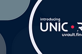 Meet $UNICORE — uvault.finance