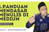 Panduan Paling Dasar Menulis di Medium