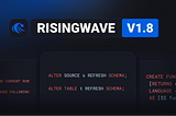 Highlights of RisingWave v1.8: The Open-Source Postgres-compatible Streaming Database