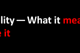 Responsibility — What it means and how to use it