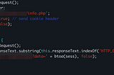 Bypassing HttpOnly with phpinfo file