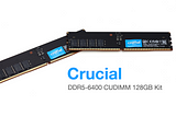 Crucial 大容量 JEDEC 新品 128GB Kit (64GBx2) DDR5–6400 CUDIMM
