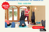New Session of Beginner yoga starting from Feb 23