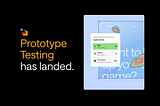Welcome to our latest addition: Prototype testing 🐣