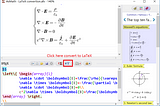 How to convert equations into LaTeX and vice versa?