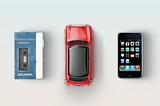 Sony Walkman, Mini Cooper, iPhone 3G