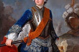 Portrait of a young Frederick The Great.