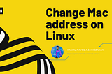 Change MAC Address on Linux