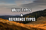 Difference between value type and a reference type in iOS swift?