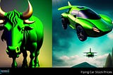 flying car stock price prediction