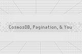 Paged-Based Pagination with Azure CosmosDB