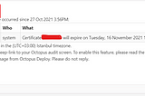 Automatic Notifications — SSL Certificates Expiry Follow Up with Octopus and MS Teams Integration