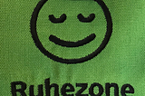Calm smiley face icon for the quiet zone on the train.