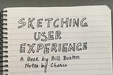 Charu’s Notes Series: Sketching User Experience (Part 2)