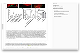 Produce a scientific paper with Lens Writer