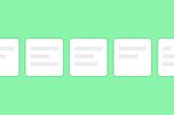 Cards for layout in mobile apps