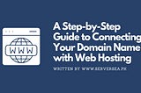 connecting domain name with web hosting
