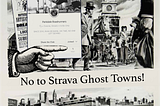 The Strava Ghost Towns.