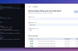 Image of an Onu script written with the Node SDK and the internal tool that it creates.