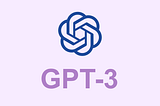 Note of GPT-3