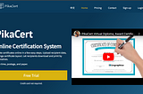 PikaCert Online Diploma Generator