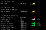 Macの温度を調べたくてiStatsを入れた作業ログ