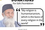 Challenging Problem Solving Skills to Accept Failure: Edhi Funds Collect