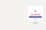 Beware of Microsoft Teams Meeting Scam!