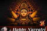 "May the divine light of Navratri fill your life with joy, prosperity, and success.