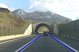 Lane detection for a self-driving car using OpenCV