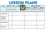 Lesson Plan For Secondary Schools Form 1–4