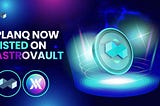 Planq ($PLQ) now listed on Astrovault 🔥