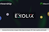 Strategic Partnership Between Silent Base Exchange and Exolix: Making Crypto Trading Safer and…