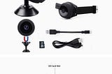 AccLoo WiFi Camera, HD 1080P Wireless Camera with Motion Detection and Night Version