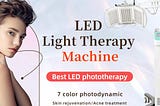 LED light therapy machine introduction