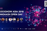 Representing iomob at Blockshow Asia 2018