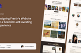 How I redesigned Fractiv’s website for better Trust & Engagement.