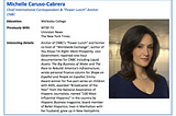 Interview with CNBC “Power Lunch” Anchor Michelle Caruso-Cabrera